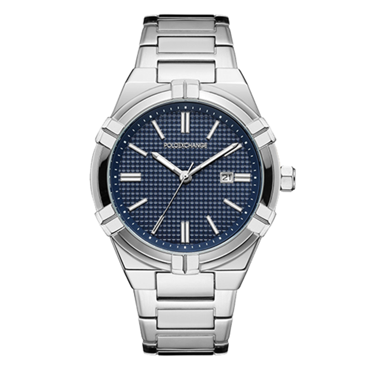 MONTRE POLOEXCHANGE HOMME SIMPLE ACIER